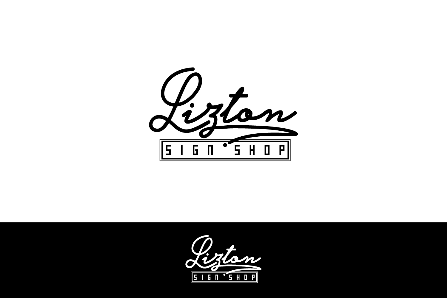 Logo Design by crizzyARTz for The Lizton Sign Shop | Design #26285565