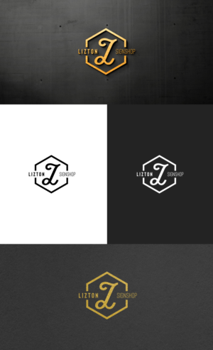 Logo Design by GLDesigns for The Lizton Sign Shop | Design: #26282647