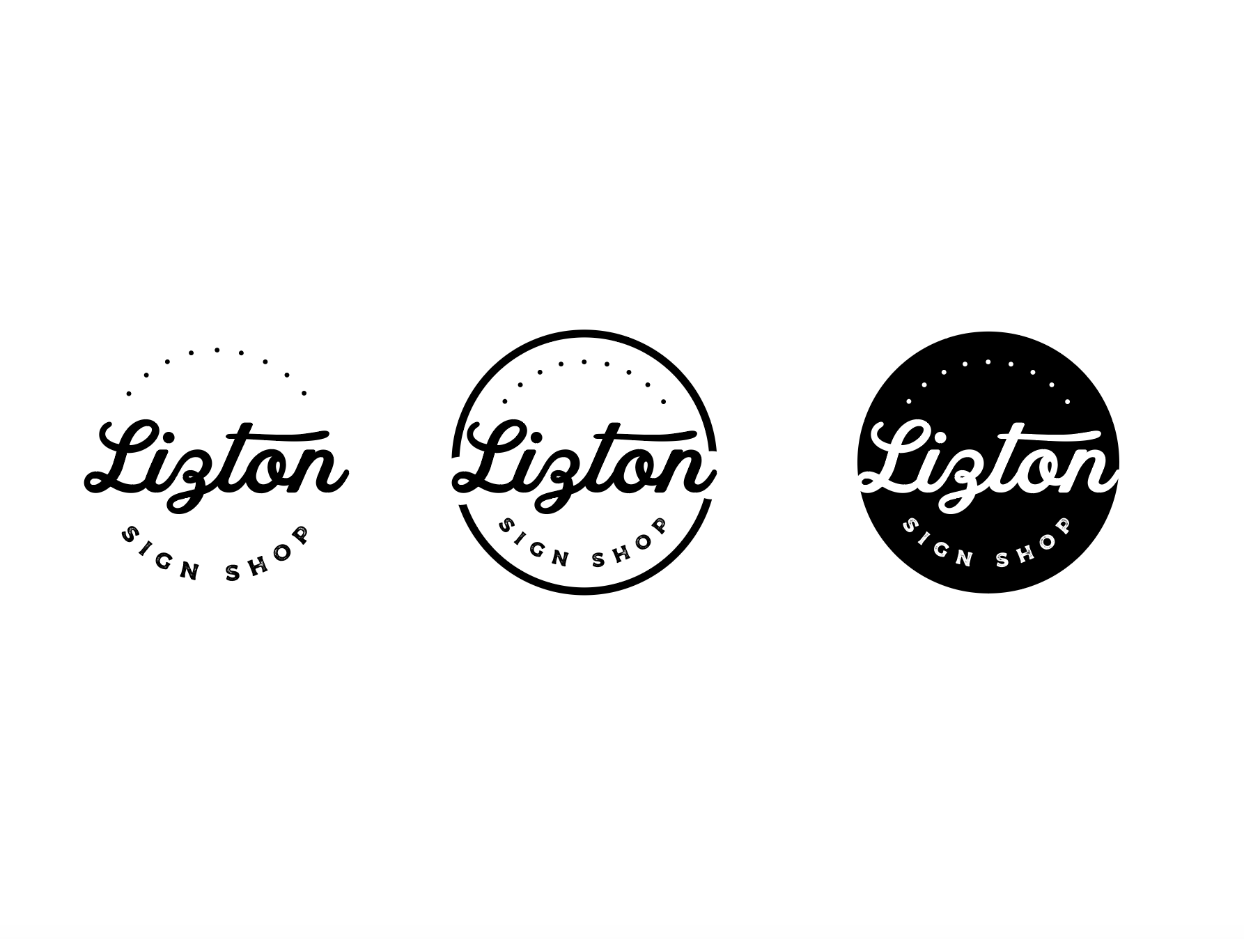 Logo-Design von wonderland für The Lizton Sign Shop | Design #26283693