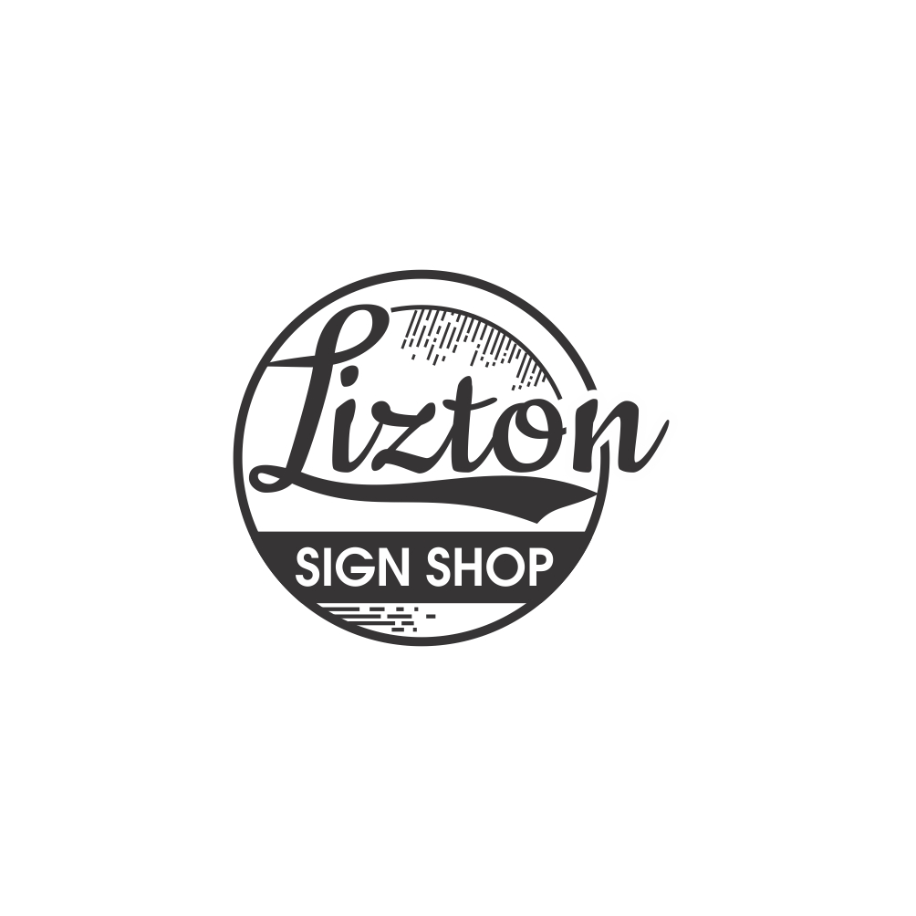 Logo Design by gatel for The Lizton Sign Shop | Design #26280152