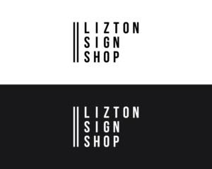 Logo Design by MAWBM for The Lizton Sign Shop | Design: #26303810