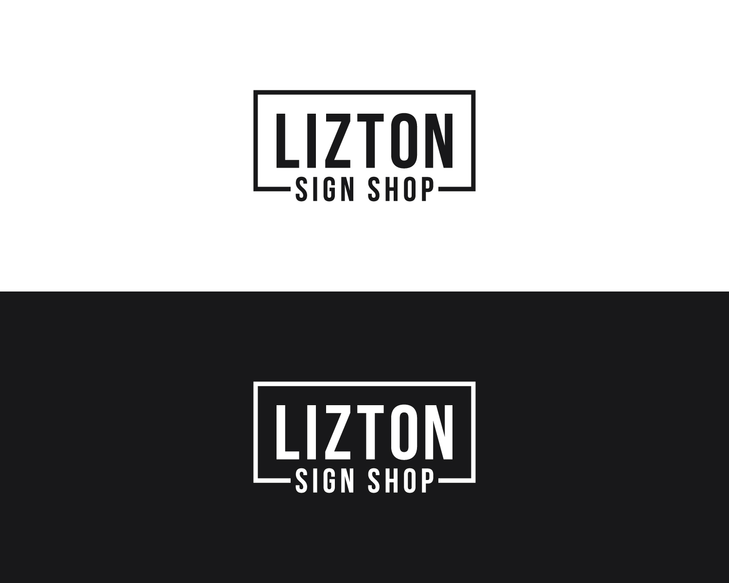 Logo Design by MAWBM for The Lizton Sign Shop | Design #26306147
