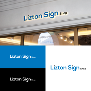 Logo Design by anak mama for The Lizton Sign Shop | Design: #26284854