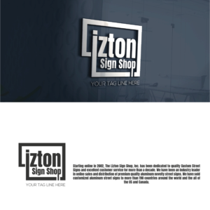 Logo Design by Walker Designer 2 for The Lizton Sign Shop | Design: #26280300
