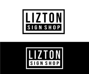 Logo Design by CreativeFeather for The Lizton Sign Shop | Design: #26317061