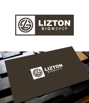 Logo Design by zack187 for The Lizton Sign Shop | Design: #26286929