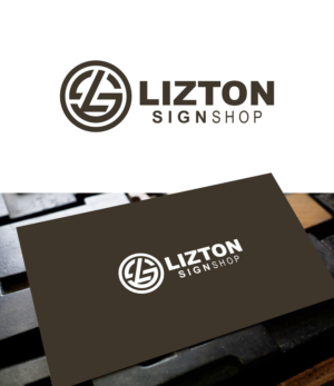 Logo Design by zack187 for The Lizton Sign Shop | Design: #26286930