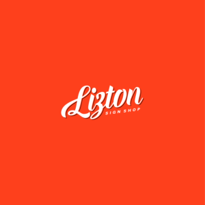 Logo Design by JBalloon Design for The Lizton Sign Shop | Design: #26306171