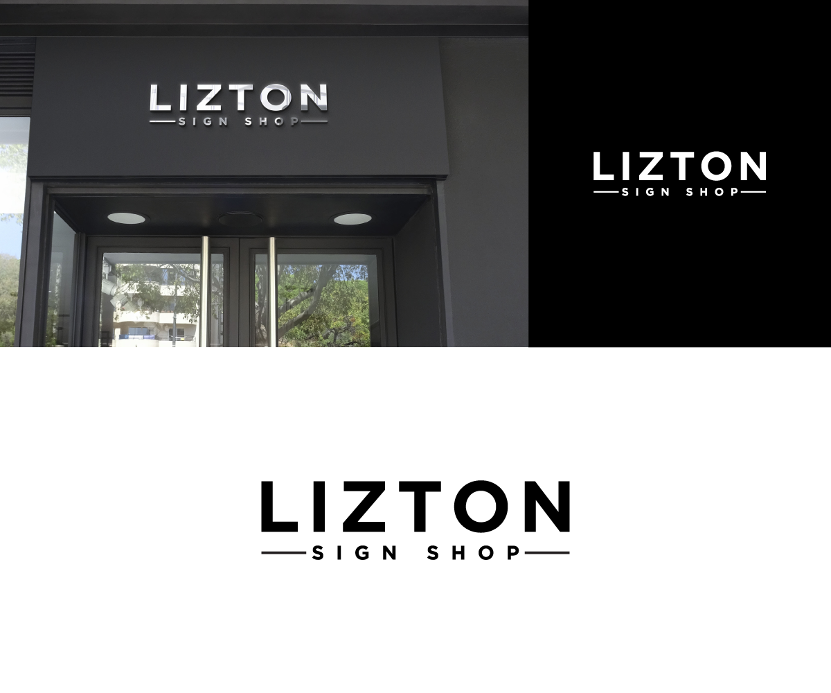 Logo Design by MKP' for The Lizton Sign Shop | Design #26280026