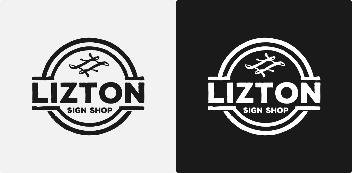 Logo-Design von MulamboDesign für The Lizton Sign Shop | Design #26306173