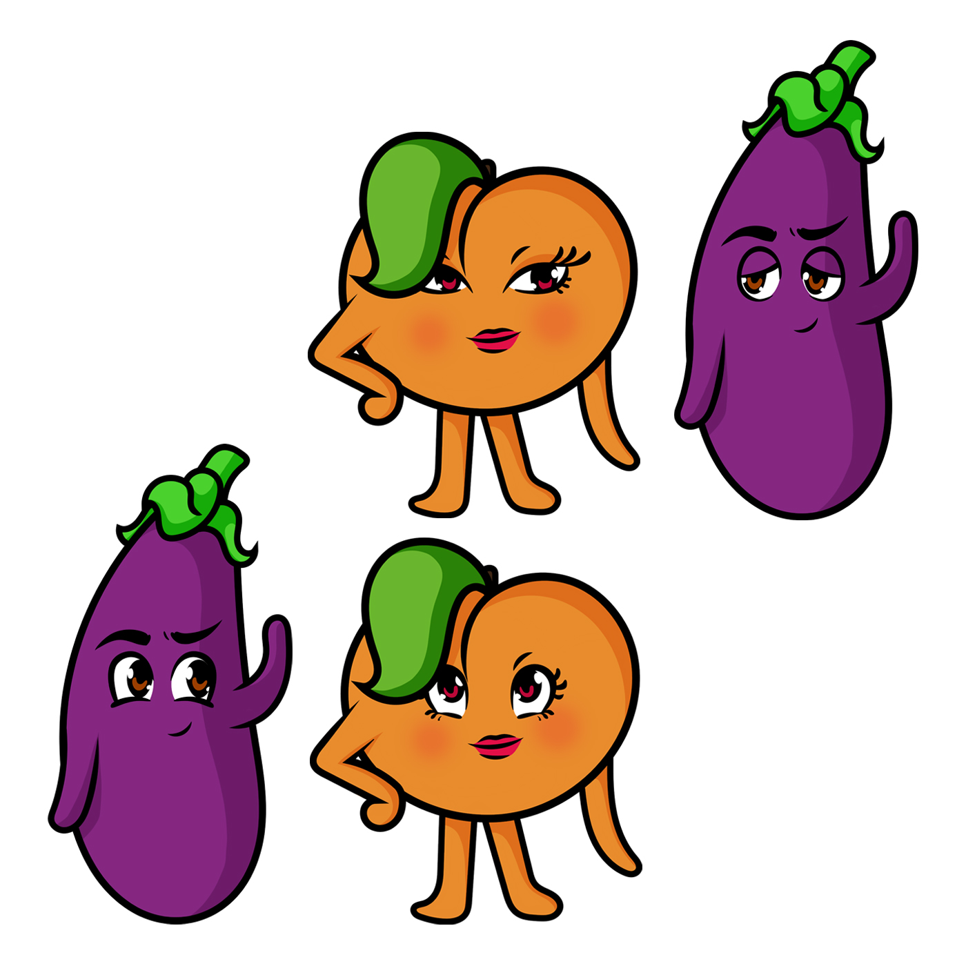 Character Design by Abiyoso28 for PEACHY LLC | Design #26279127