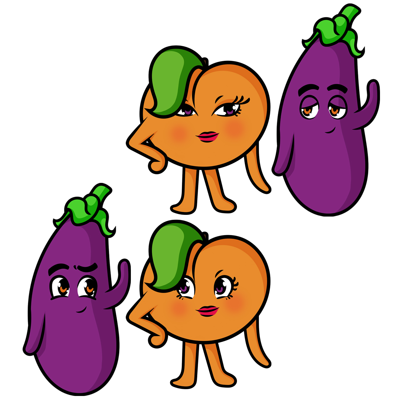 Character Design by Abiyoso28 for PEACHY LLC | Design #26285418