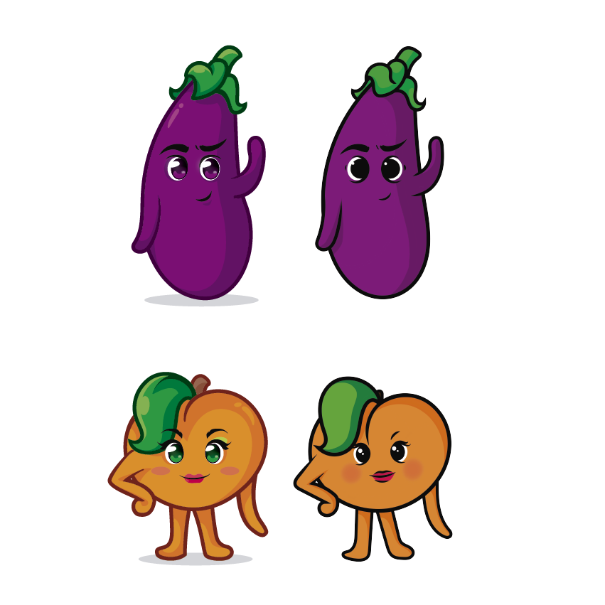Character Design by Gabriel T. Marques for PEACHY LLC | Design #26291269