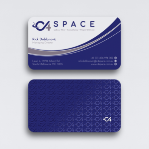 C4 Space needs a business card designed | Diseño de Tarjeta de Presentación por WebixBD