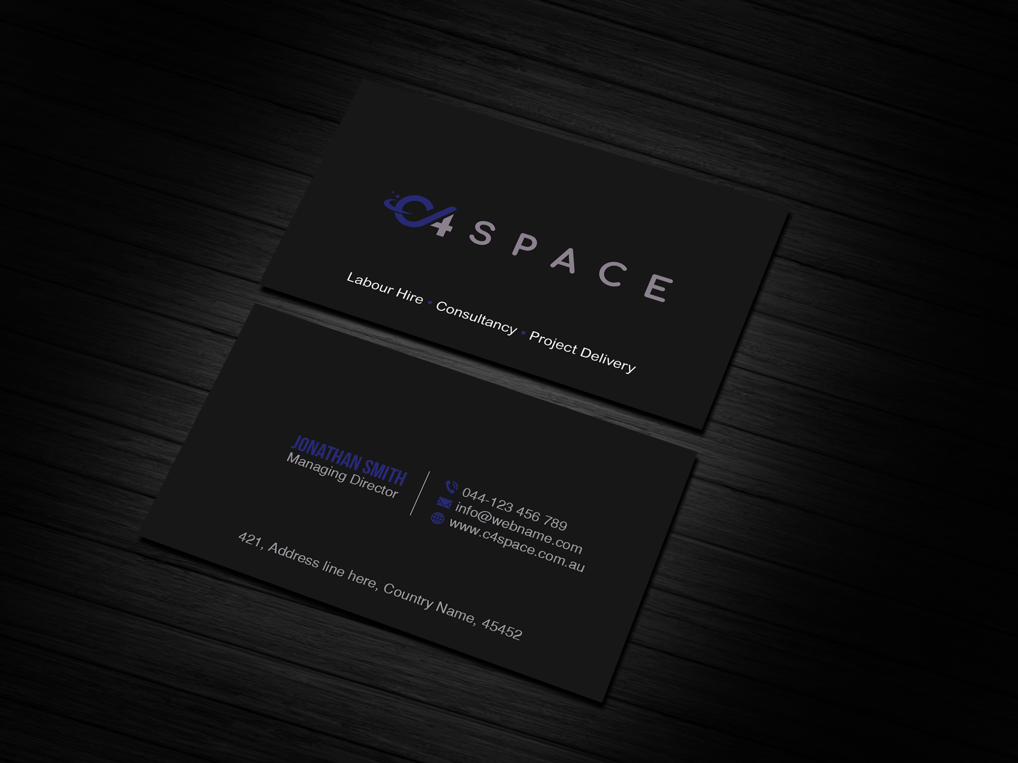 Business Card Design by Creations Box 2015 for this project | Design #26293245