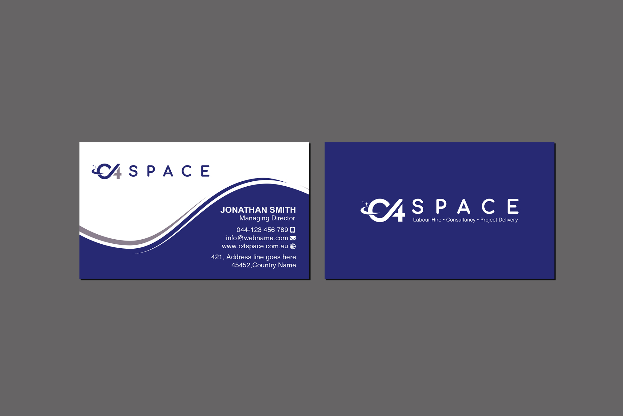 Business Card Design by Creations Box 2015 for this project | Design #26293519
