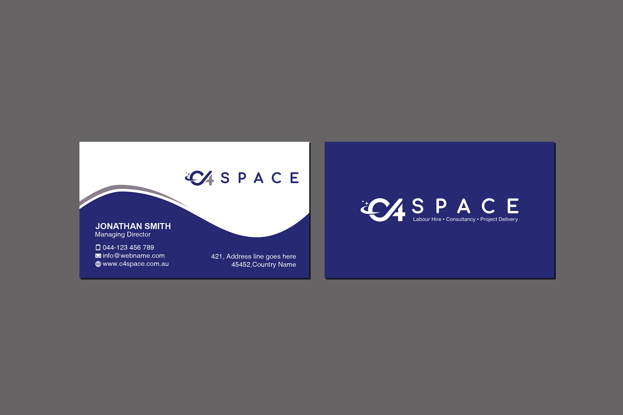 Business Card Design by Creations Box 2015 for this project | Design #26293520