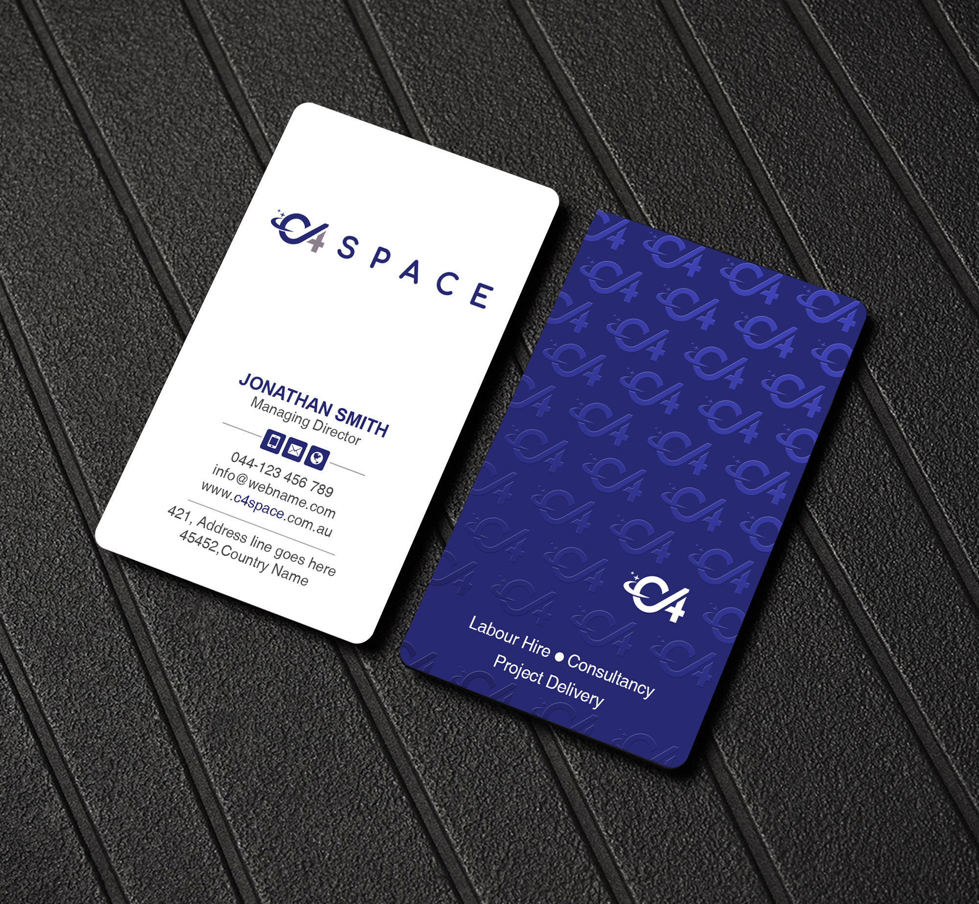 Business Card Design by Creations Box 2015 for this project | Design #26293526
