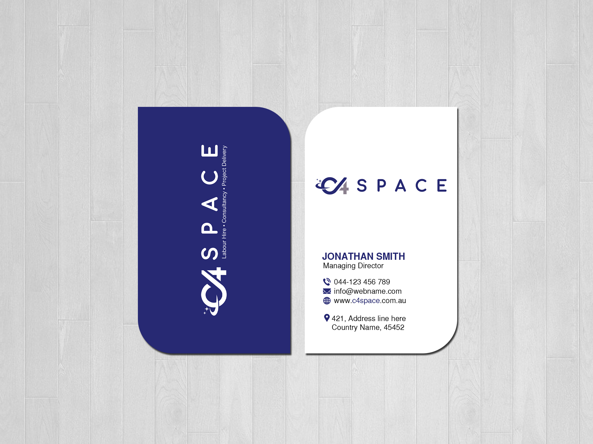 Business Card Design by Creations Box 2015 for this project | Design #26295818