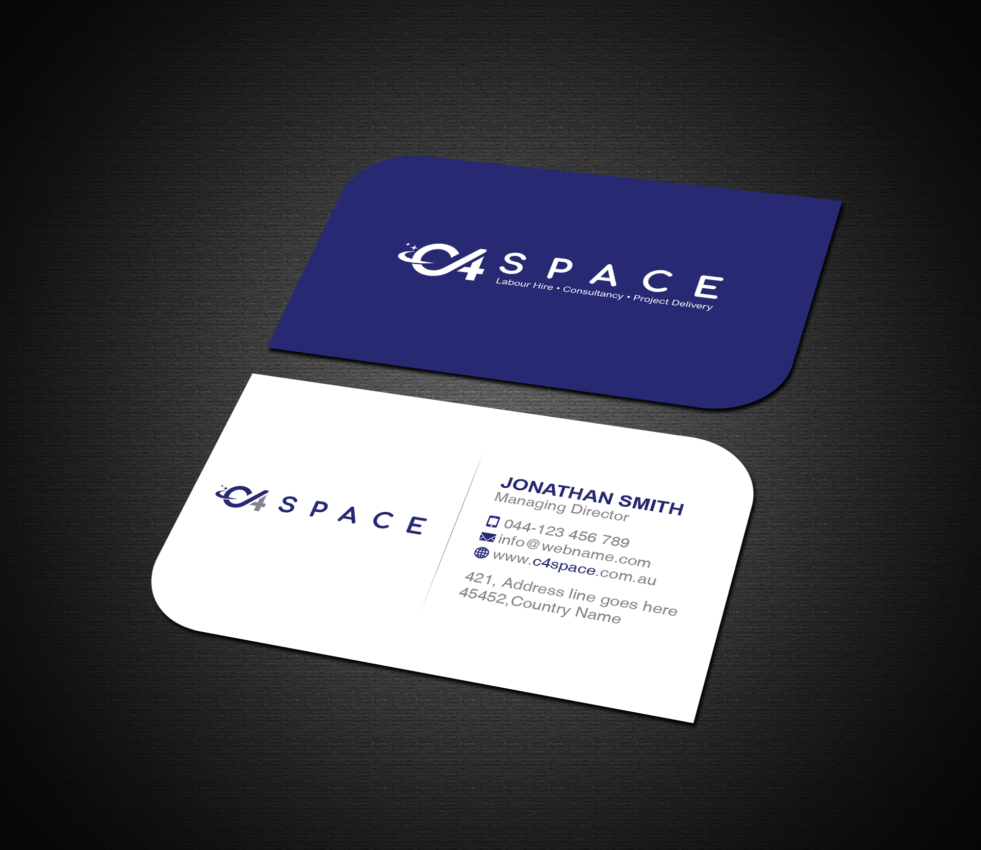 Business Card Design by Creations Box 2015 for this project | Design #26295819