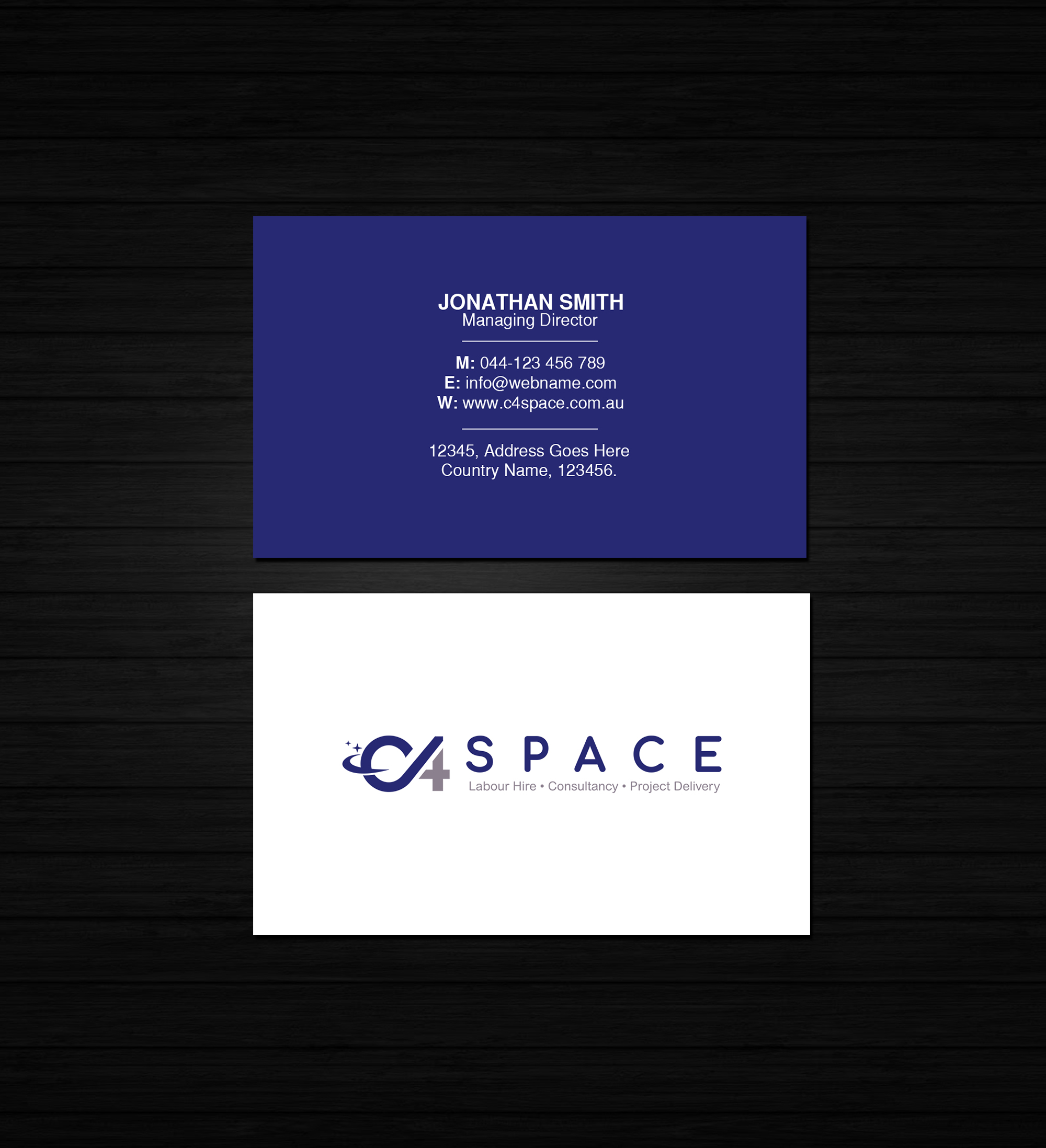 Business Card Design by Creations Box 2015 for this project | Design #26295828