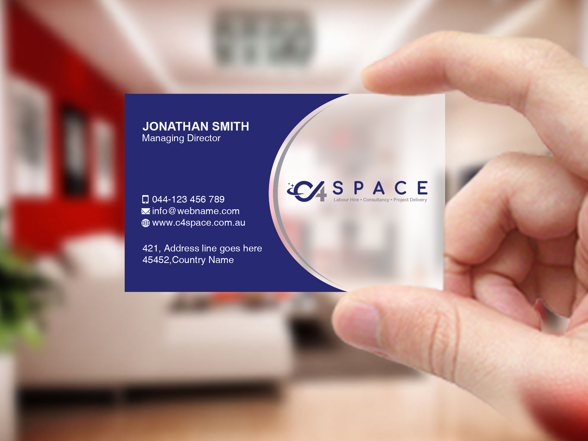 Business Card Design by Creations Box 2015 for this project | Design #26295830