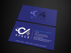 C4 Space needs a business card designed | Business Card Design by Tripti Ranjan Gain