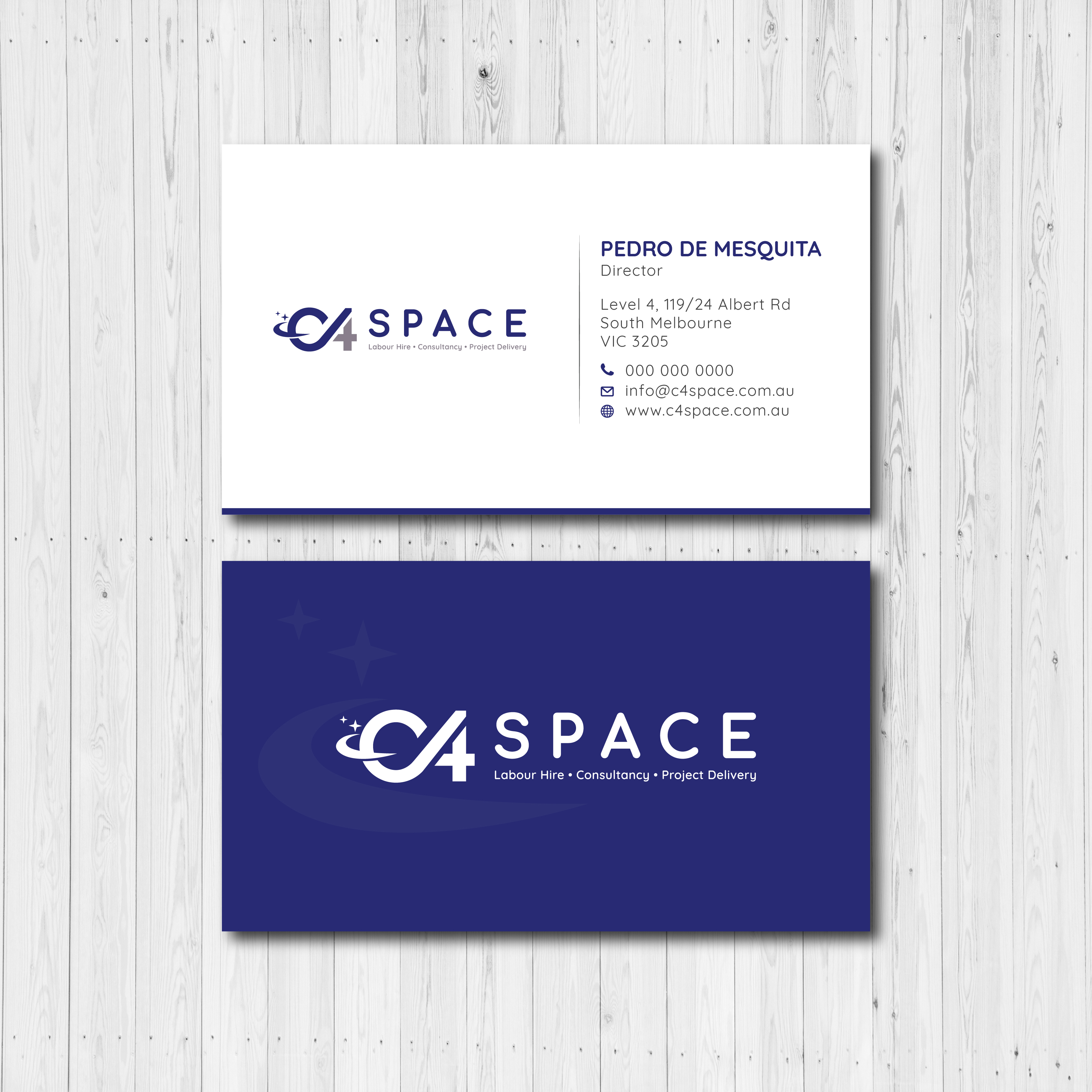 Diseño de Tarjeta de Presentación por Bold Pixels para este proyecto | Diseño #26282558