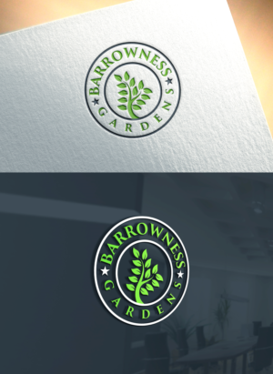 Barrowness Gardens- Your professional female-only gardening service | Logo Design by Art Lancer