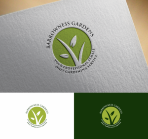 Barrowness Gardens- Your professional female-only gardening service | Logo Design by marzuq