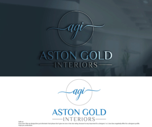 Aston Gold Interiors | Logo-Design von sekanul