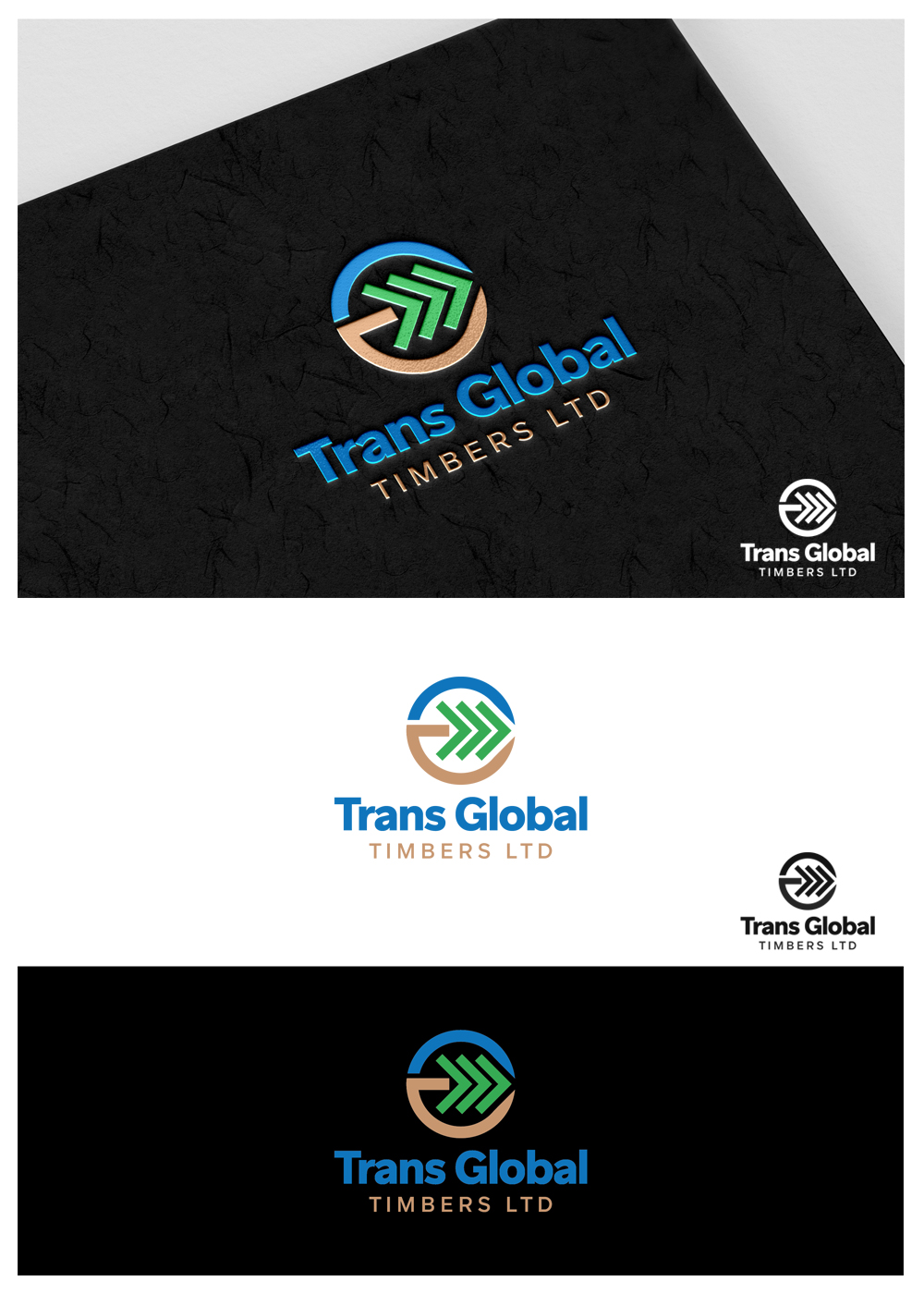 Logo Design by goranvisnjic82 for Trans Global Timbers Ltd | Design #26291298