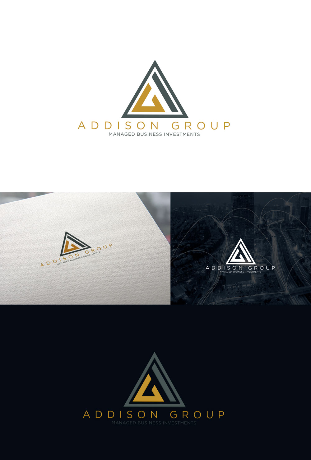 Logo Design by Th3o for Addison Group Ltd | Design #26291171