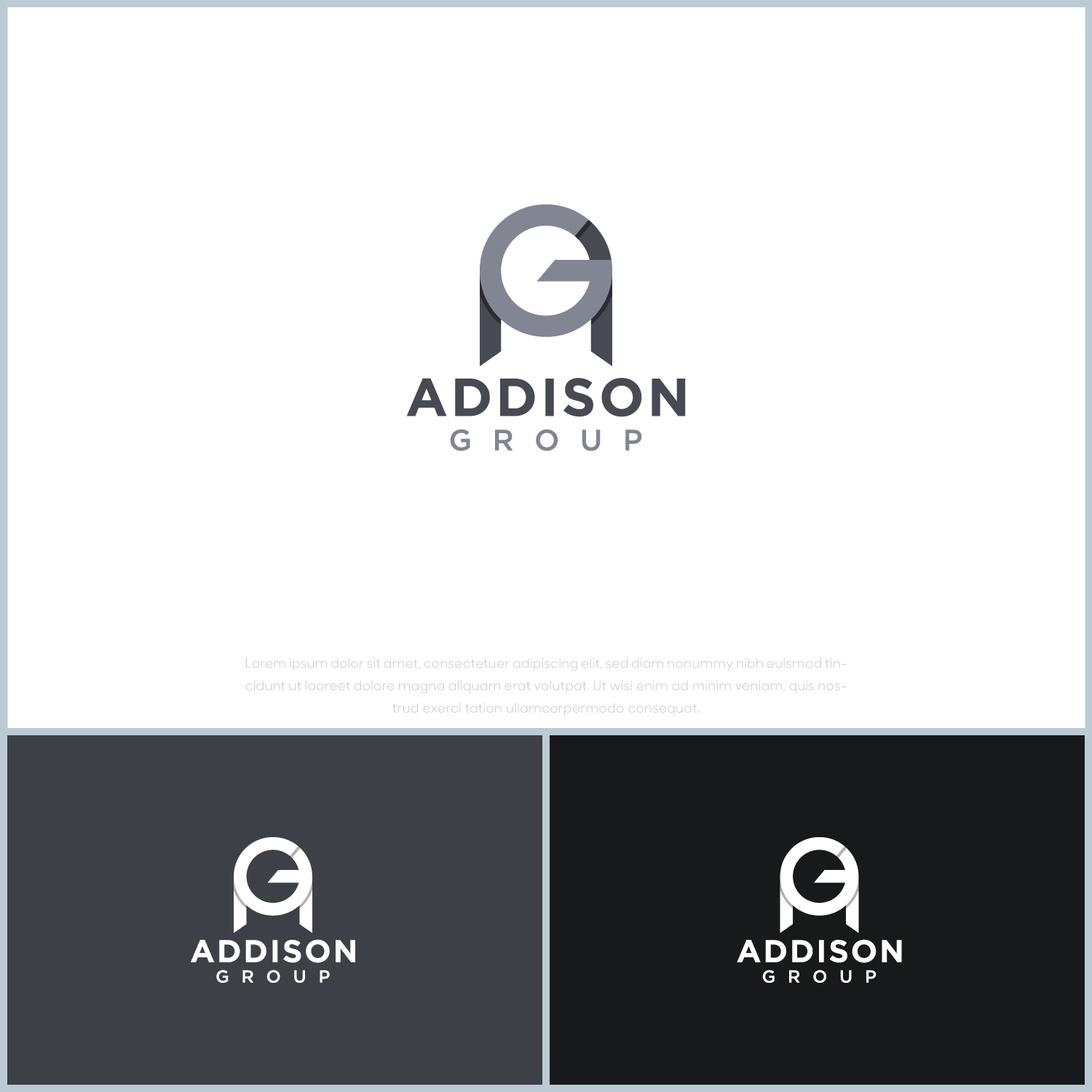 Logo Design by SlashGrid for Addison Group Ltd | Design #26305908