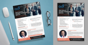 FLYER DESIGN FOR INTERNATIONAL CONSULTANCY FINANCIAL AND LEGAL SERVICES | Diseño de Flyer por ARTOGRAPHY