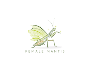 Female Mantis Cosmetics and Fashion | Logo Design by SunuAji_DC
