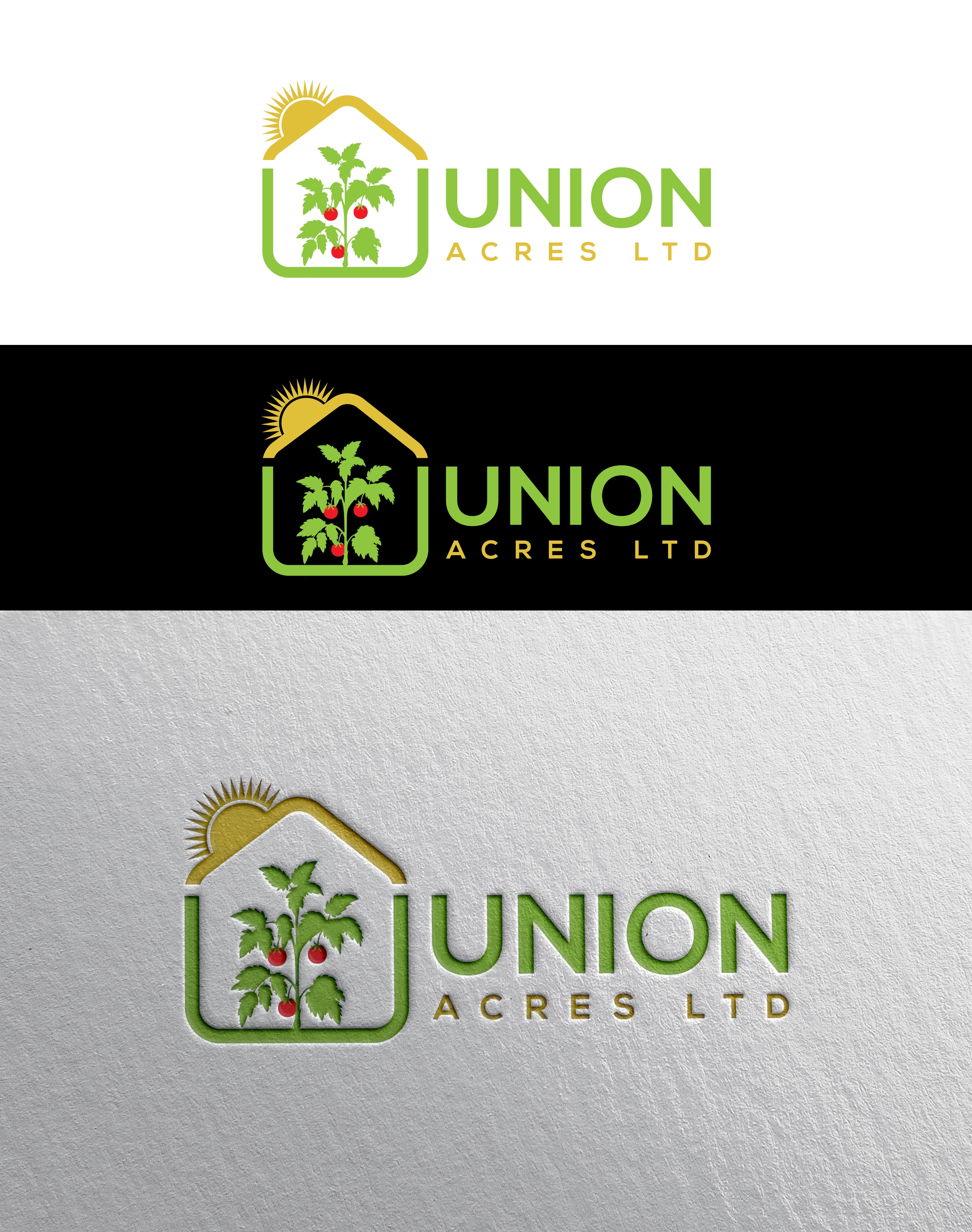 Logo-Design von Mongsh für Union Acres Ltd. | Design #26289317