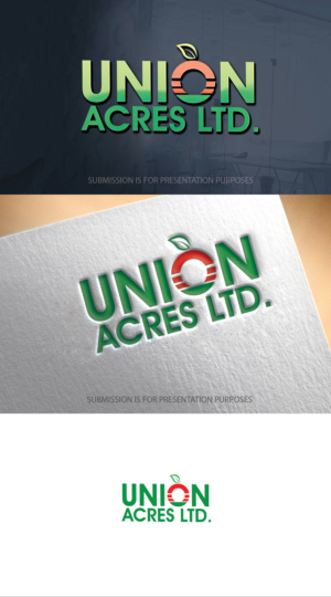 Diseño de Logo por graphicevolution para Union Acres Ltd. | Diseño: #26289113