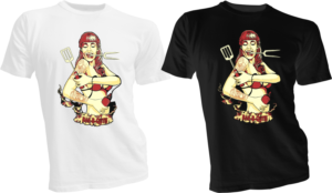 Bar-B-Qutie ( name of restaurant Smokehouse41) | T-Shirt-Design von bacujkov