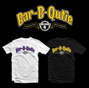 Bar-B-Qutie ( name of restaurant Smokehouse41) | T-Shirt-Design von 2ndfloorharry