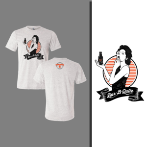 Bar-B-Qutie ( name of restaurant Smokehouse41) | T-Shirt-Design von CREARTIVE