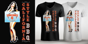 Bar-B-Qutie ( name of restaurant Smokehouse41) | T-Shirt-Design von Al Pech