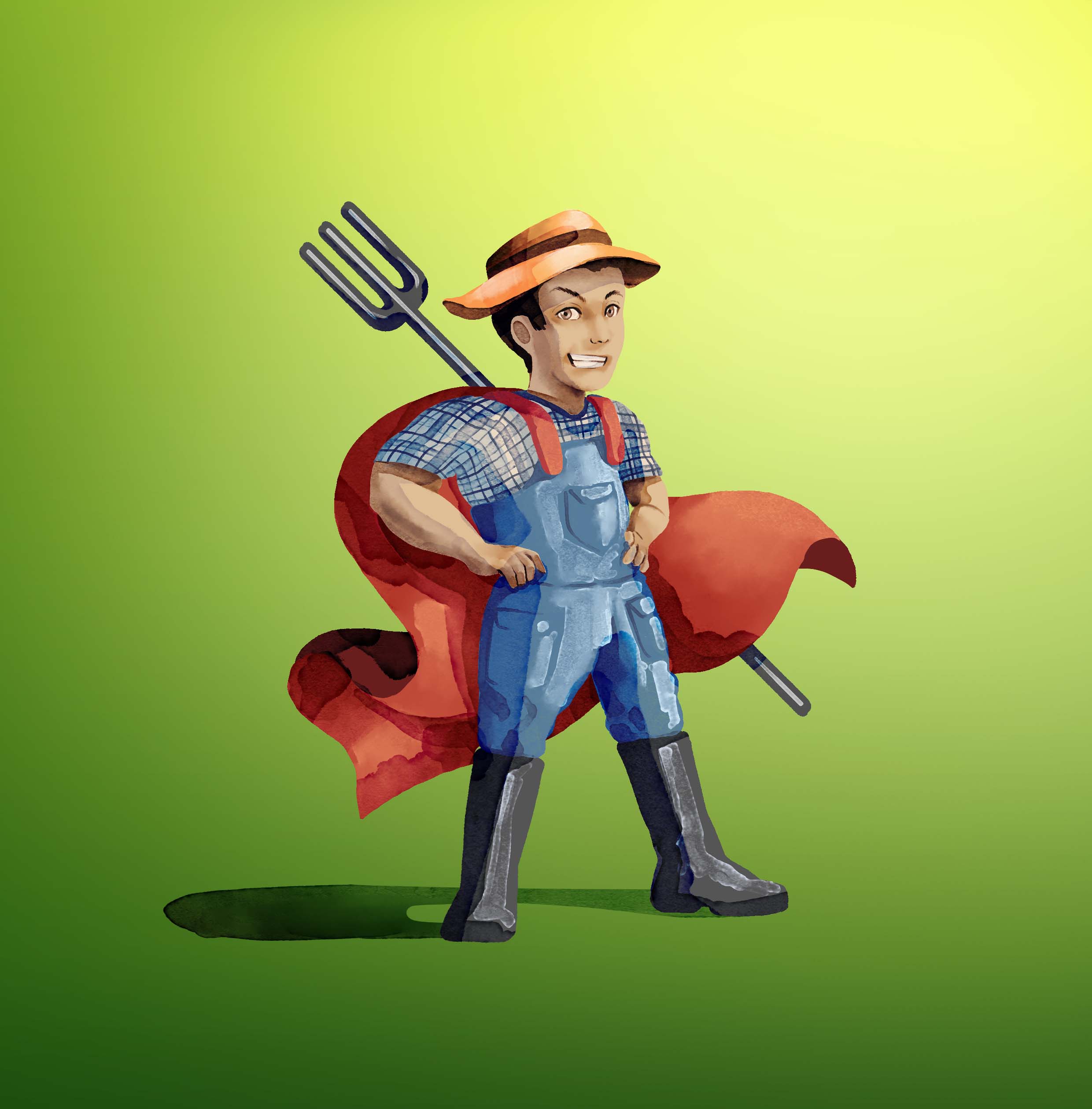 Character Design by dongkrak studio for High Plains Pickleball | Design #26298362