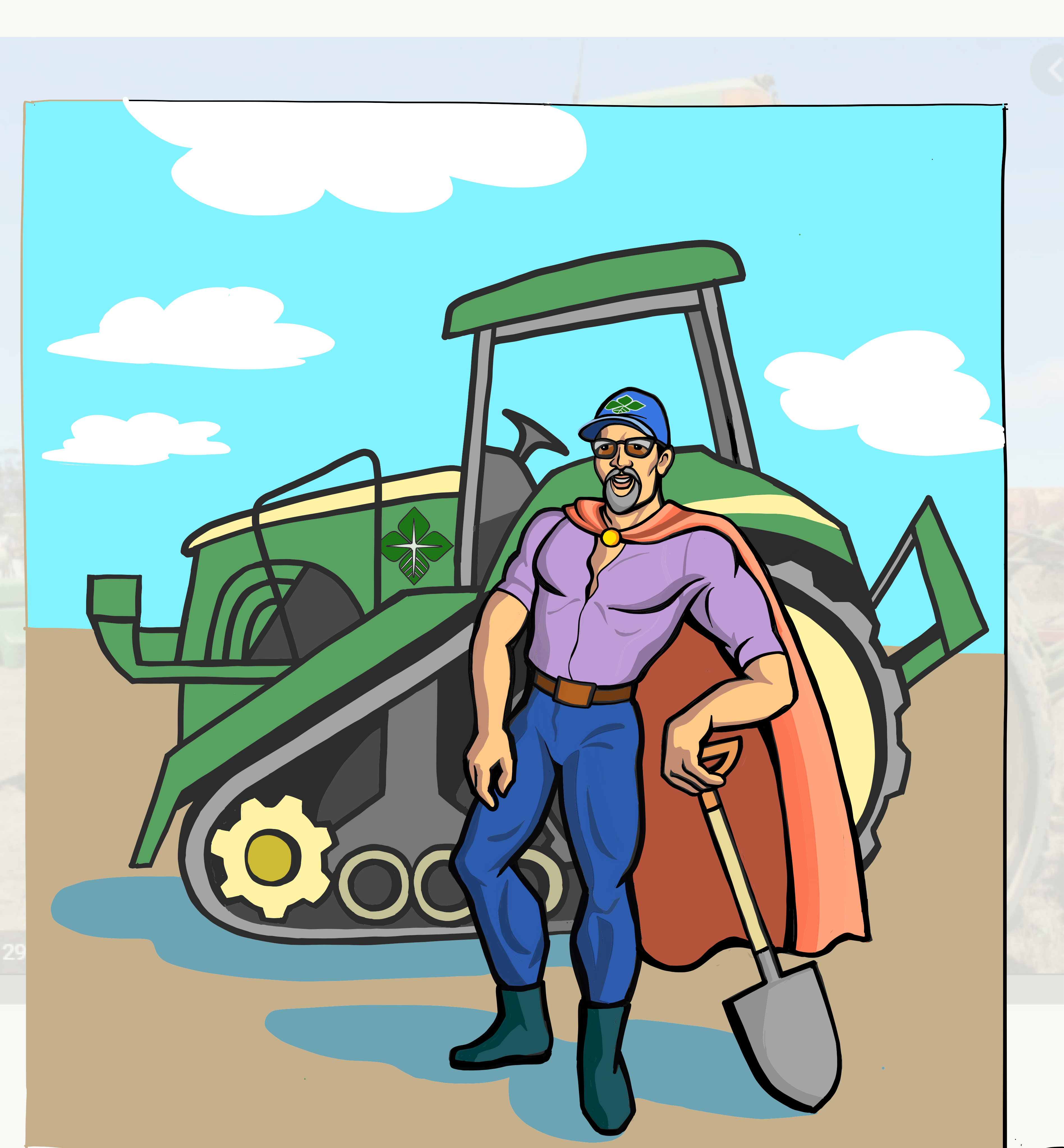 Character Design by 1guzelnovikova1@gmail.com for High Plains Pickleball | Design #26342062