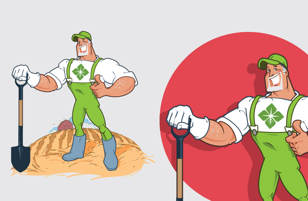 Character Design by ally designs for High Plains Pickleball | Design #26322431