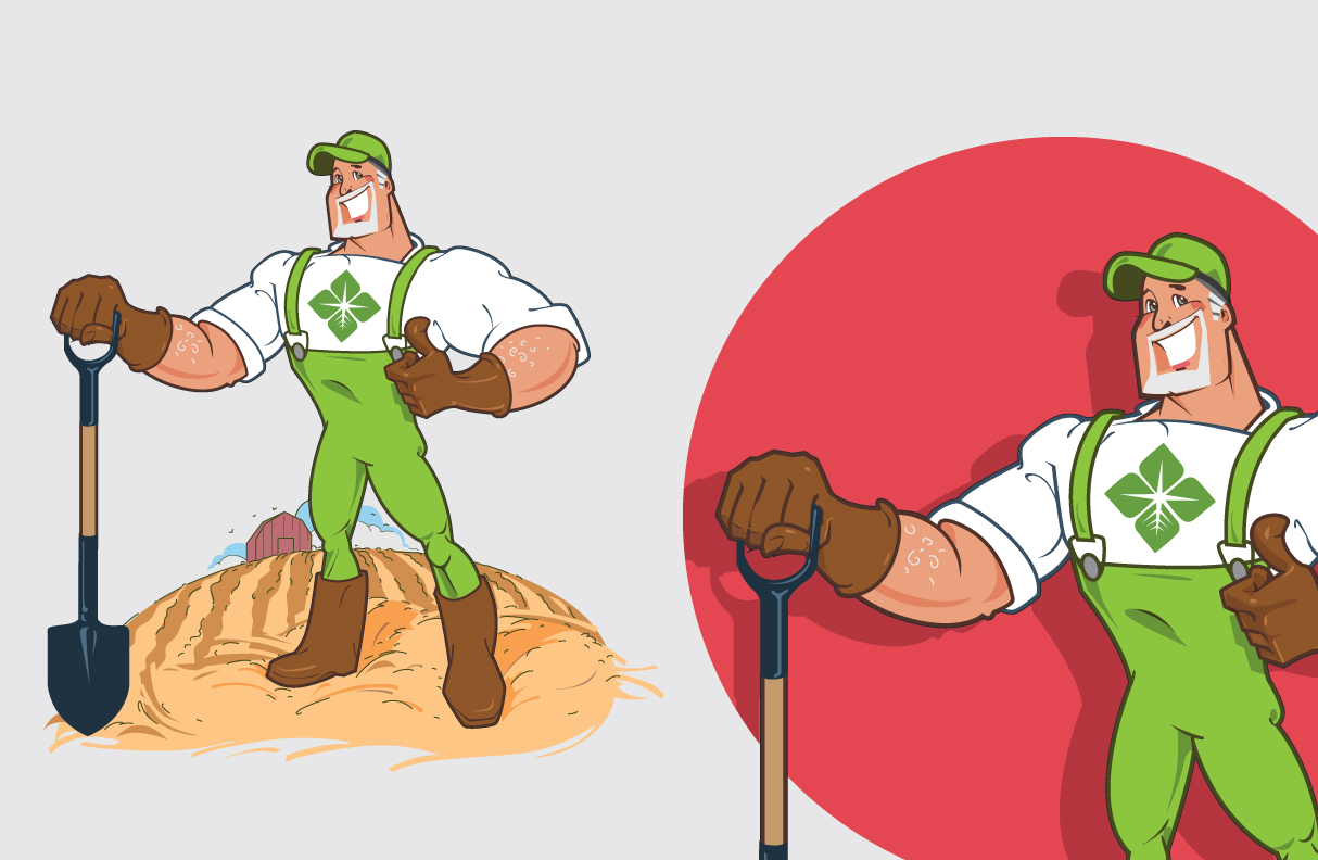 Character Design by ally designs for High Plains Pickleball | Design #26326618