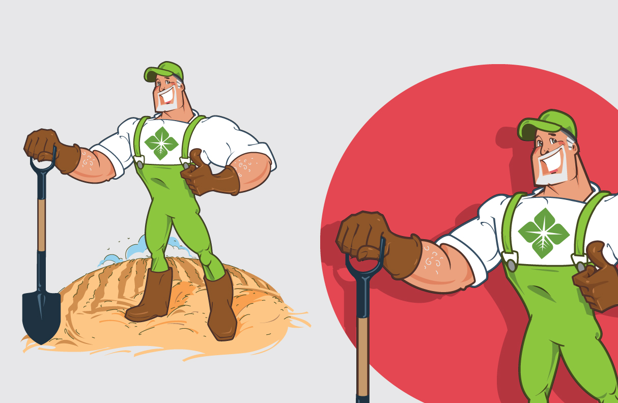 Character Design by ally designs for High Plains Pickleball | Design #26329094