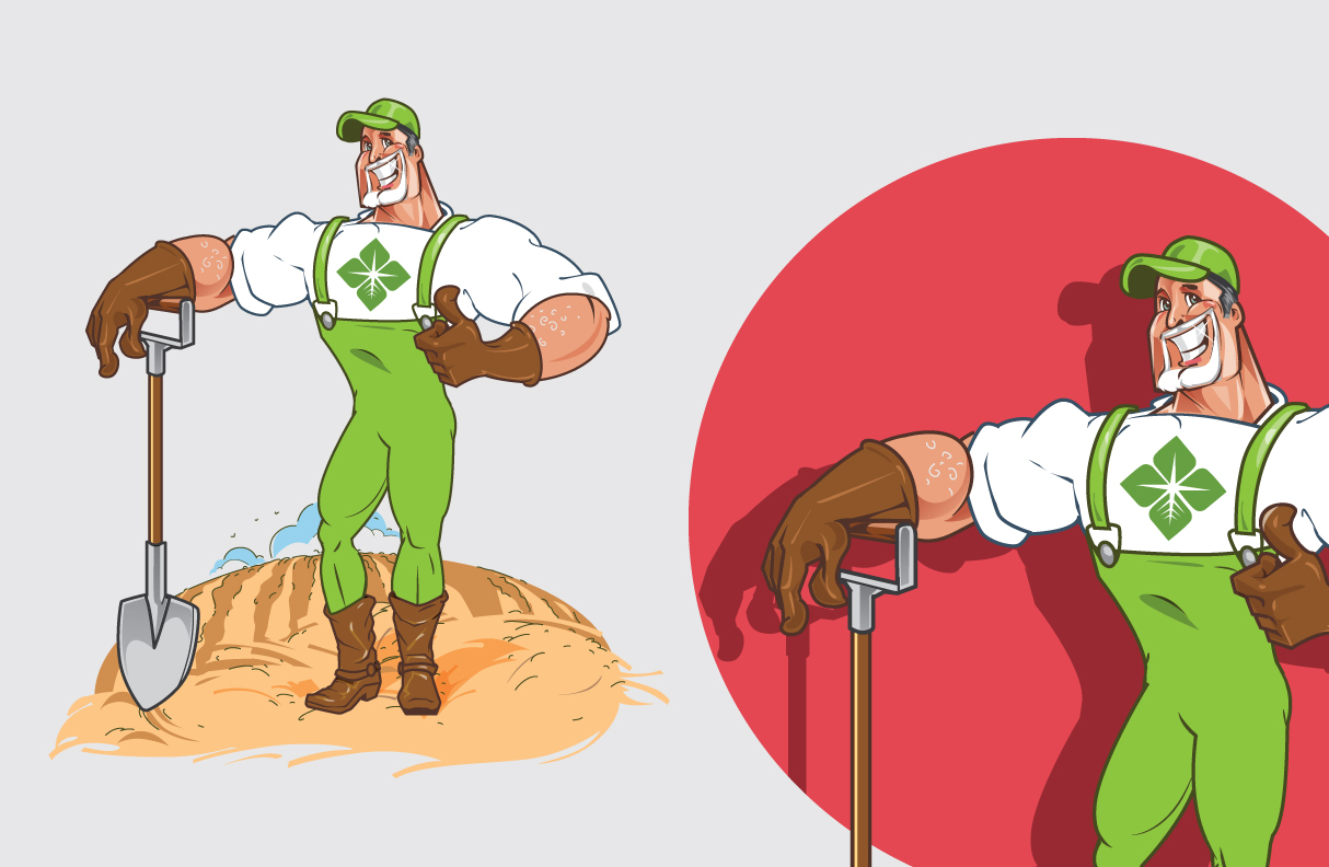 Character Design by ally designs for High Plains Pickleball | Design #26343910