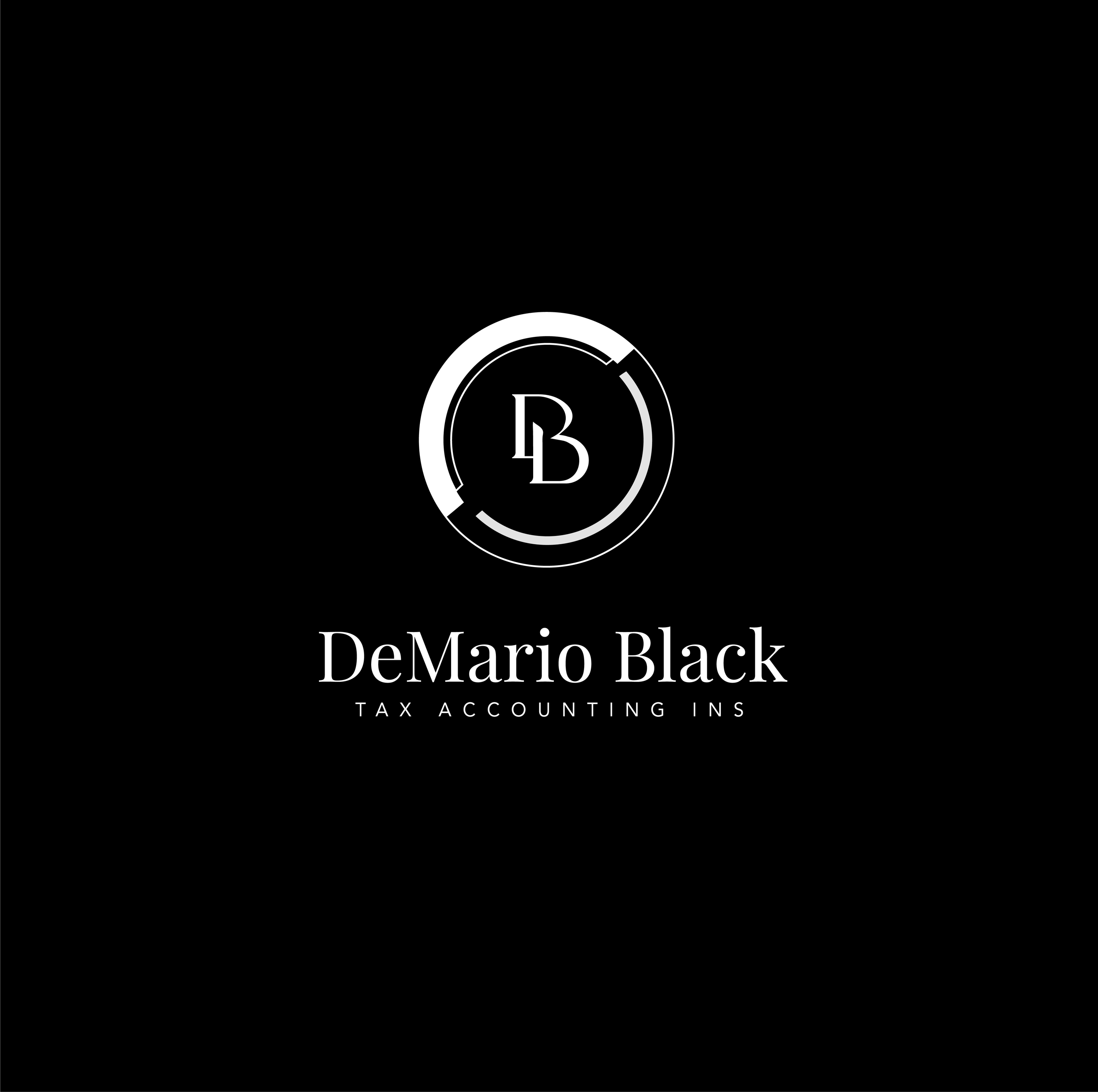 Diseño de Logo por zaria. para DeMario Black, CPA | Diseño #26291591