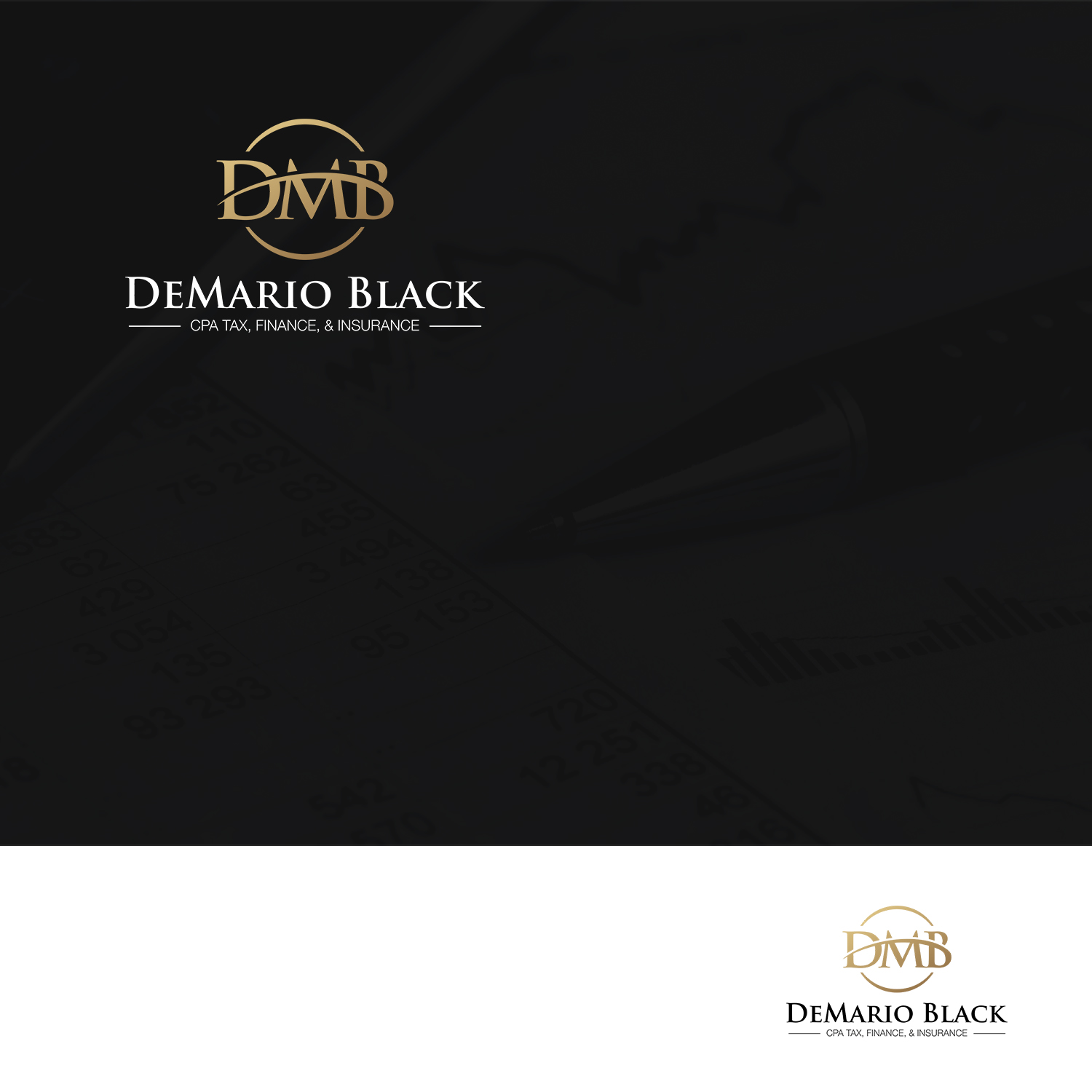 Logo Design by logodentity for DeMario Black, CPA | Design #26285078